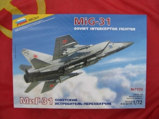 Zvezda 7229  MiG-31 Foxhound 